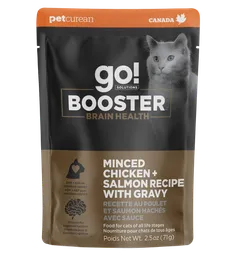 Booster Brain Health Minced Chicken + Salmon with Gravy