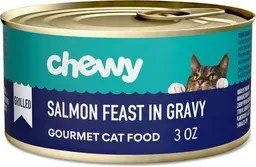 Grilled Salmon Feast in Gravy