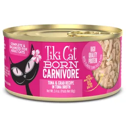 Born Carnivore Tuna & Crab Recipe in Tuna Broth