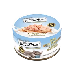 Tuna with Pumpkin In Goat Milk Mousse & Shreds Kitten Recipe