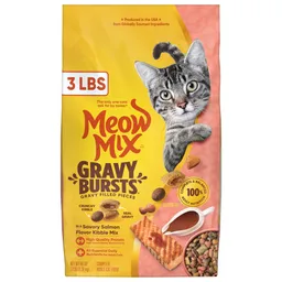 Gravy Bursts Salmon Flavor Mix with Gravy Filled Pieces