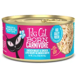 Born Carnivore Chicken Breast & Chicken Liver Recipe in Chicken Broth