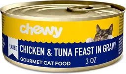Flaked Chicken & Tuna Feast in Gravy