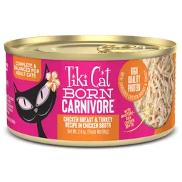 Born Carnivore Chicken Breast & Turkey Recipe in Chicken Broth